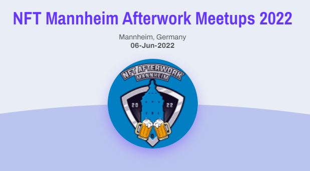 NFT Mannheim Afterwork Meetup POAP Token