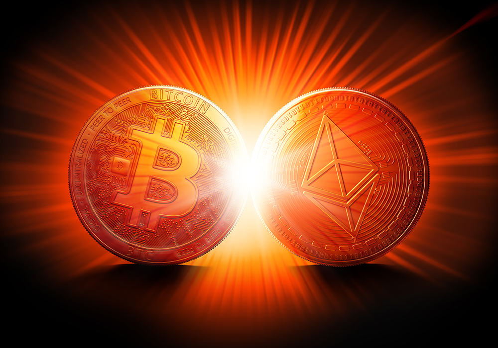 Clash of Blockchains: Ethereum & Bitcoin